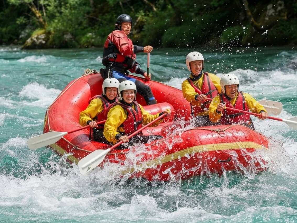 Rafting al límite con Chile